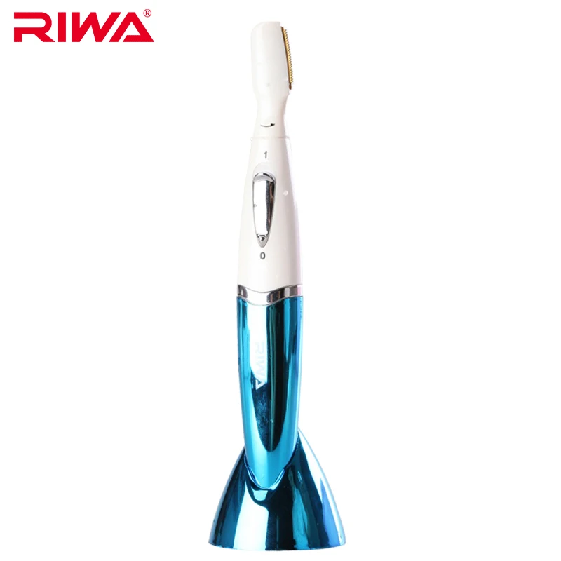 Riwa titanium лезвия леди эпилятор для рук/брови/ног женские бритвы rf 315a|lady epilator|women