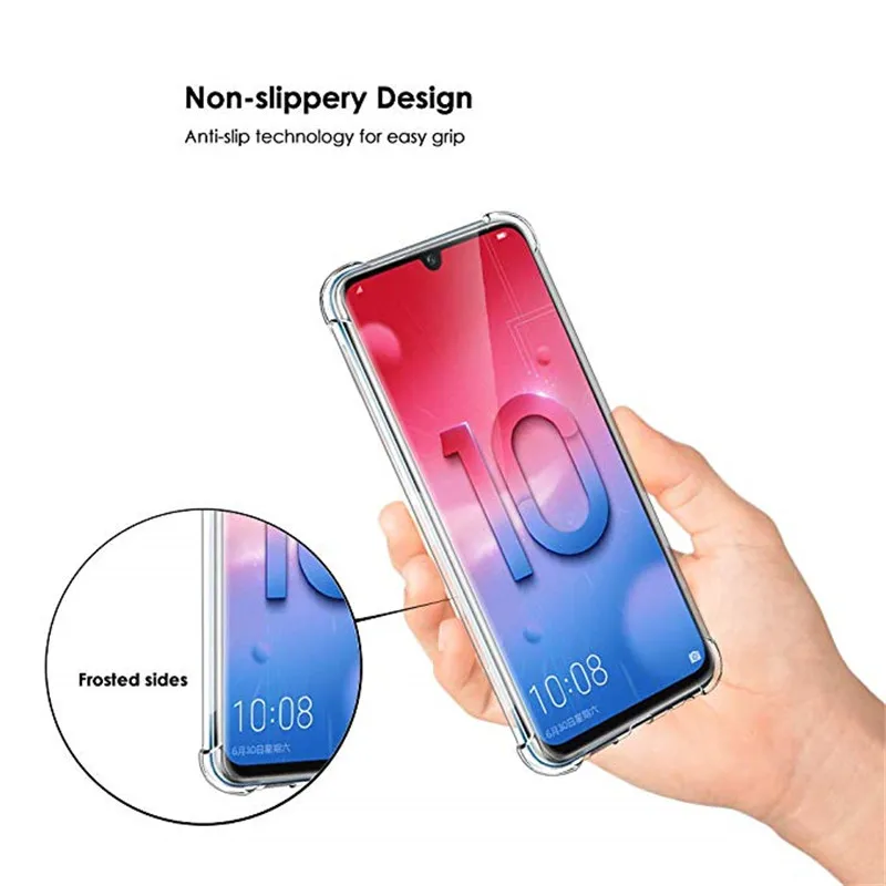 Airbags Cushion Shockproof Case For Huawei P Smart Z Y9 Y7 Y6 Prime Nova 5T 5 5i 4 3i 3 2 Plus Pro 2019 Protection TPU Cover |