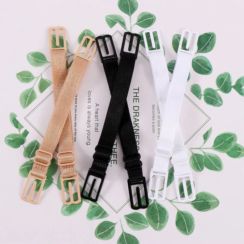 1 шт. двойной плечевой ремень Противоскользящий пряжка бюстгальтер нескользящий