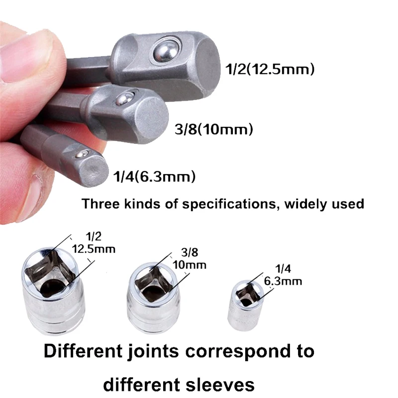 3 шт. 1/4 &quot3/8&quot 1/2 &quotшестигранный ключ дюймовый стандарт гнездовая отвертка набор