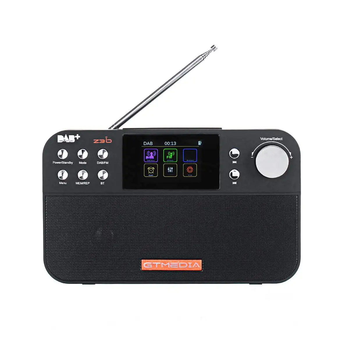 Портативный bluetooth 4,0 Цифровой радио DAB+ FM RDS Многополосный Радио стерео динамик с TFT дисплеем будильник таймер сна