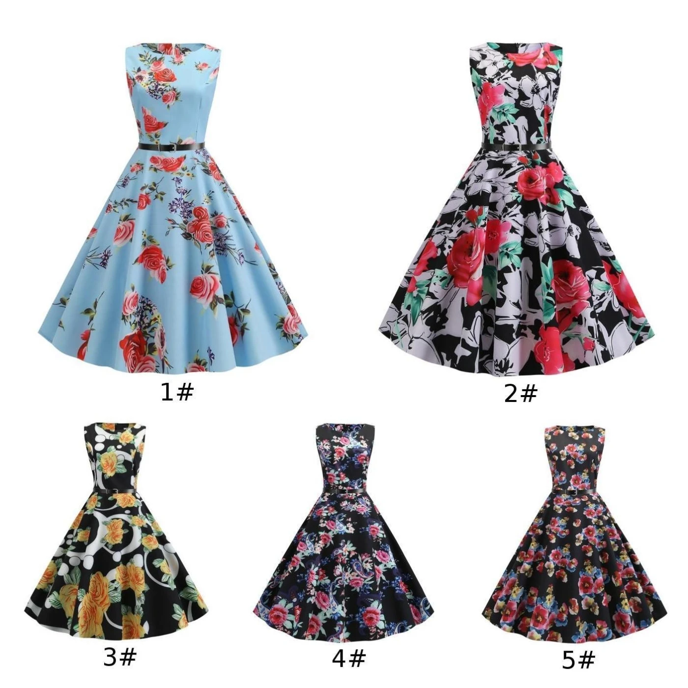 Женские вечерние платья летние без рукавов повседневные модные праздничные