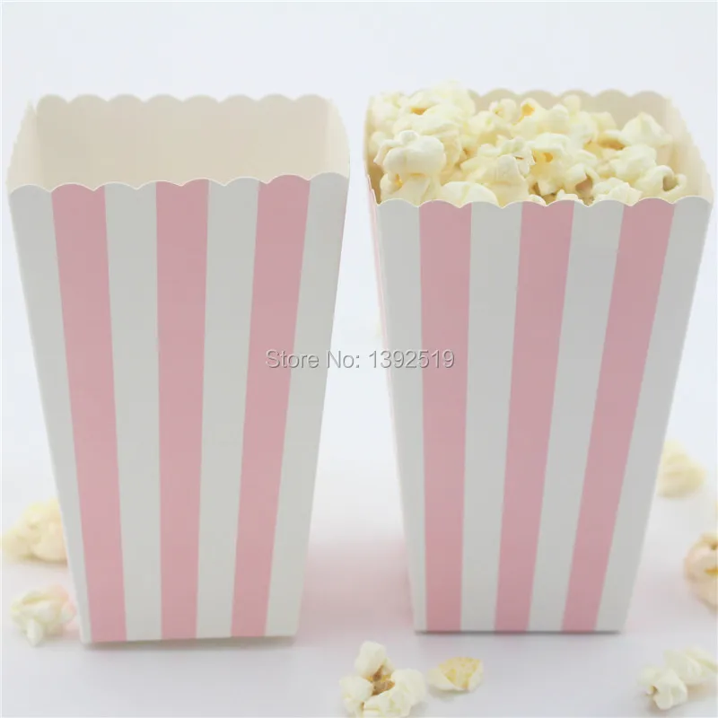 Бесплатная доставка 36 шт. розовая бумажная коробка украшение для детского душа