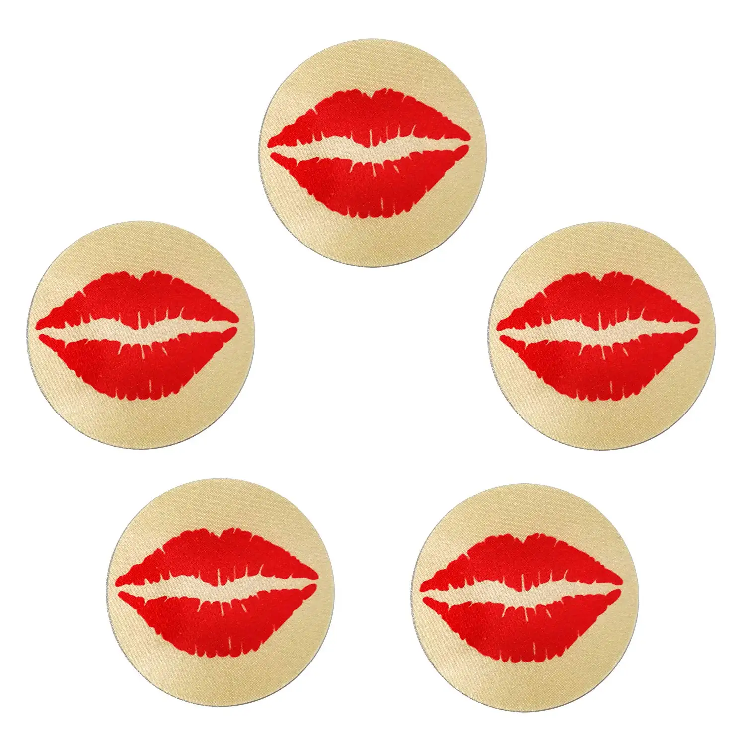 5Pair Lip Ypser 5-15 пар, смешанные накладки для сосков, накладные соски, наклейки для молочной пасты, одноразовые клеящиеся интимные аксессуары - Цвет: 5Pair Lip