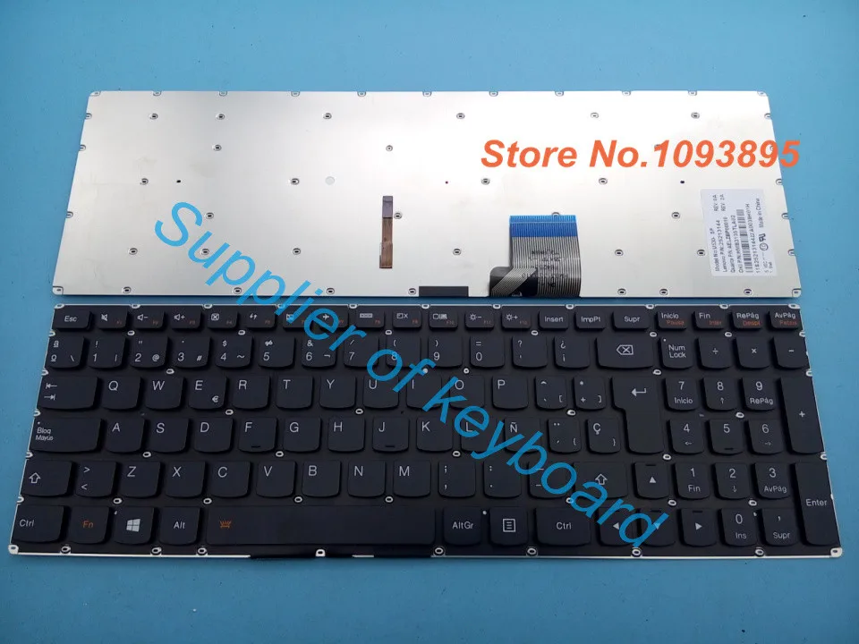 

Новая испанская клавиатура для Lenovo Erazer Y50-70 Y50-70A Y50-70AM-IFI ноутбук испанская клавиатура с подсветкой