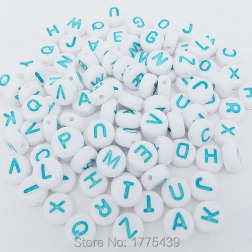 Бесплатная доставка 150 шт./лот акриловые круглые плоские буквы разделители