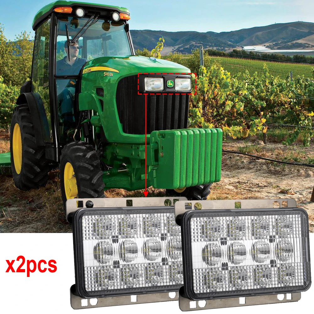 Tiger lights TL6420 из нержавеющей стали ЗАМЕНЯЕТ OEM номера деталей: AL152328 RE269110 AL152329 60W