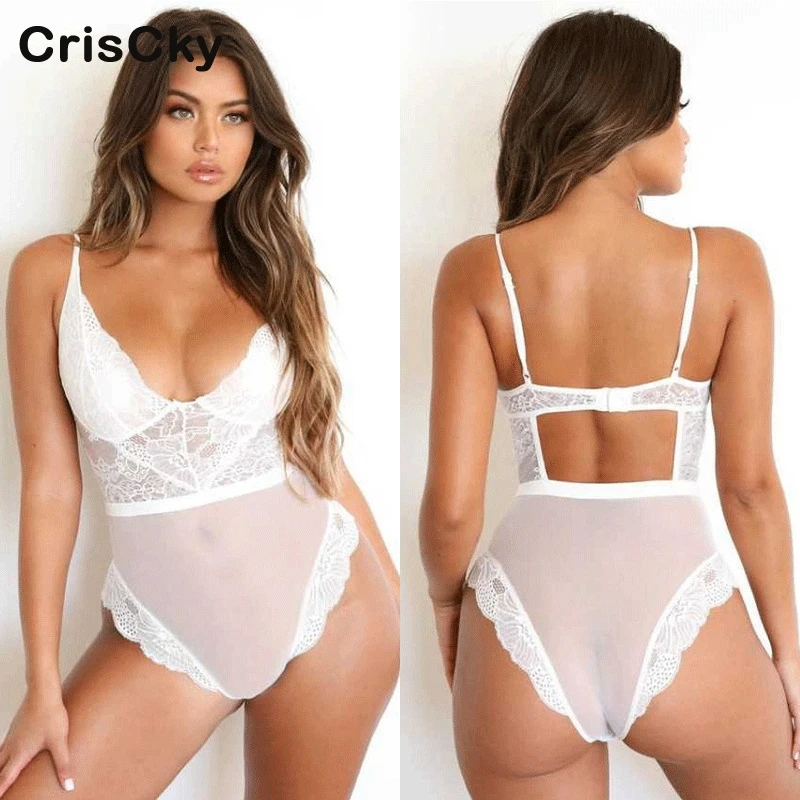 CRISCKY Новое сексуальное обтягивающее боди для женщин с открытой спиной без