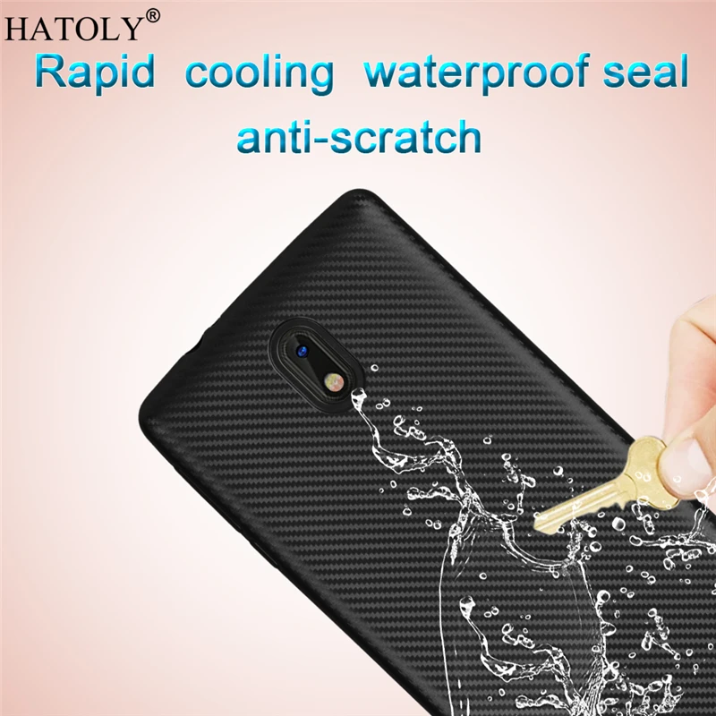 HATOLY sFor Cover Nokia 3 Case for Soft Rubber Silicone Armor Phone Shell Bumper TA-1020 TA-1032 | Мобильные телефоны и