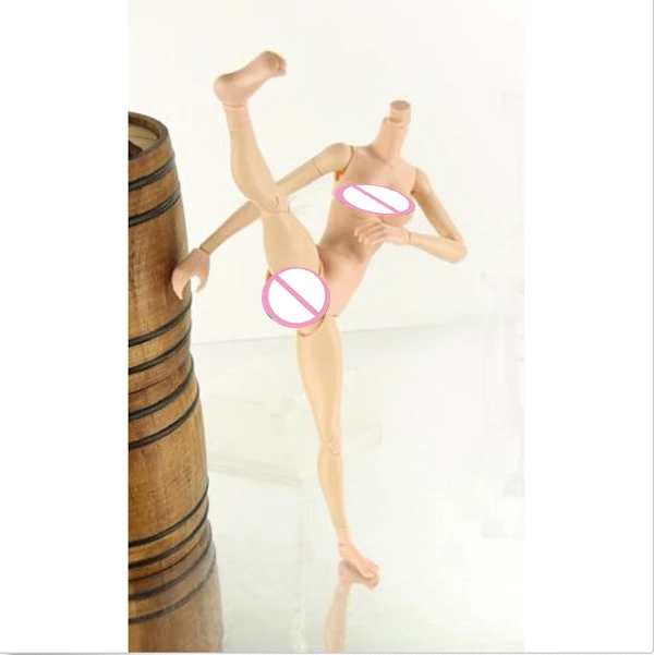 

Female Body 1/6 Flexible Action Figure Doll Sit Extra Hands Fit 12 inch KUMIK HT Head
