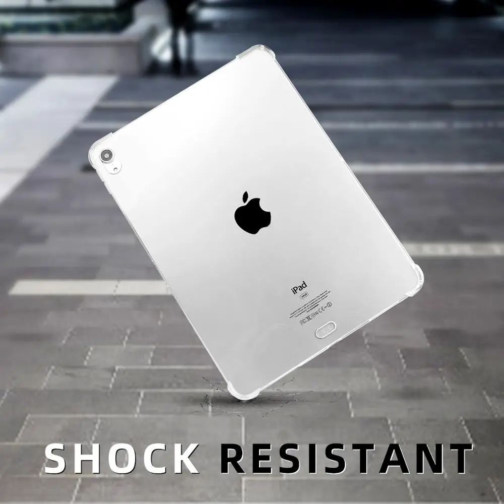 Мягкий гибкий чехол для iPad 9 7 2017 &amp 2018/Pro 10 5 дюймов Задняя крышка ТПУ ясное