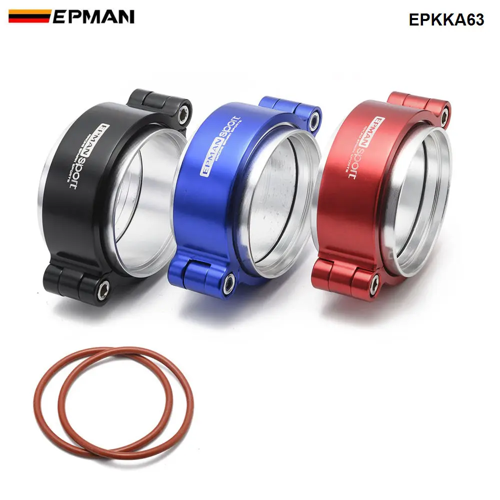 Epman автомобильный Стайлинг выхлопной V-band зажим анодированный для 2," OD Turbo/интеркулер трубы EPKKA63