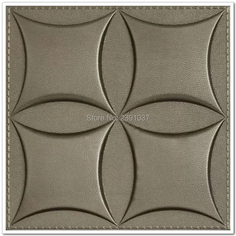Новинка 16 шт. кожаная панель 40*40 см настенная acustic выбор спальни Быстрая