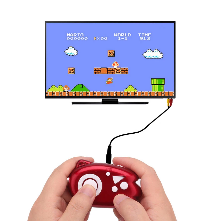 HAOBA Mini 8 бит игровая консоль сборка в 89 классический поддержка ТВ выход штекер
