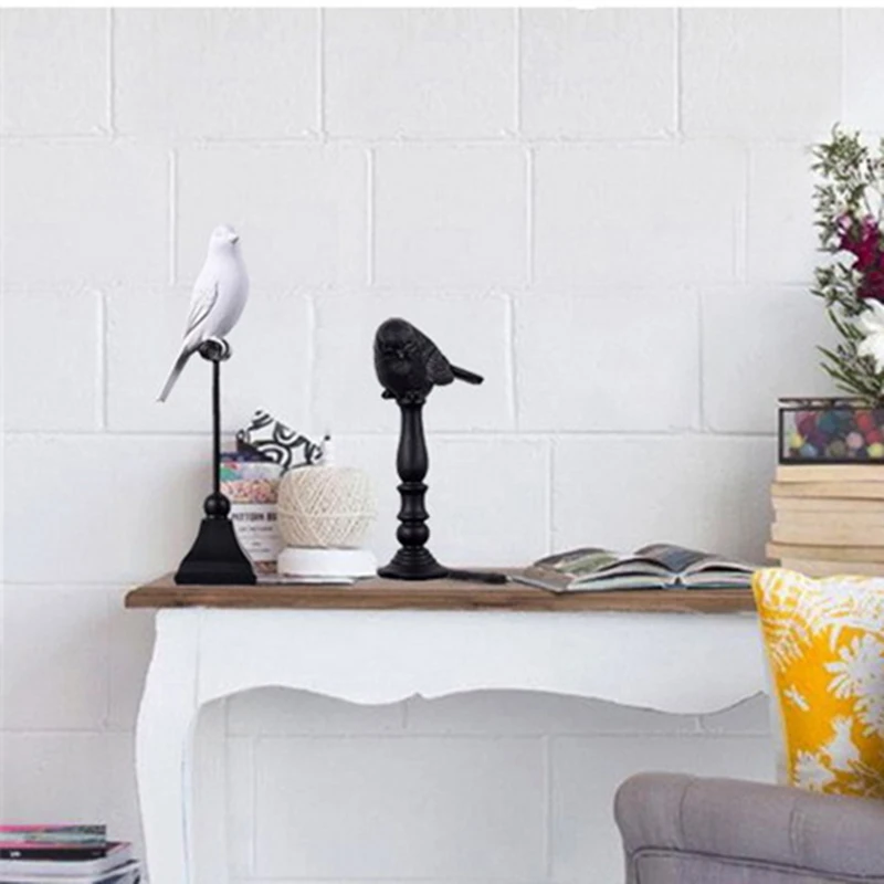 Фигурки птиц из смолы VILEAD скандинавские абстрактные поделки Креативные