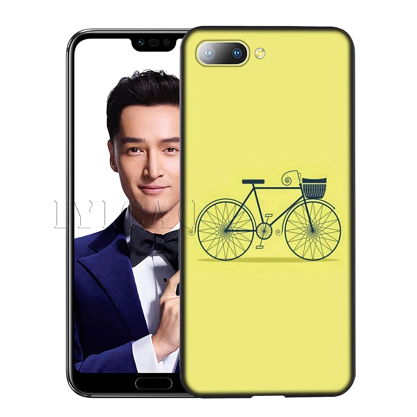 Iyicao велосипед Спорт Защитный силиконовый мягкий чехол для Huawei Y7 Y6 Prime Y9 2018 Honor 8C 8X8 9