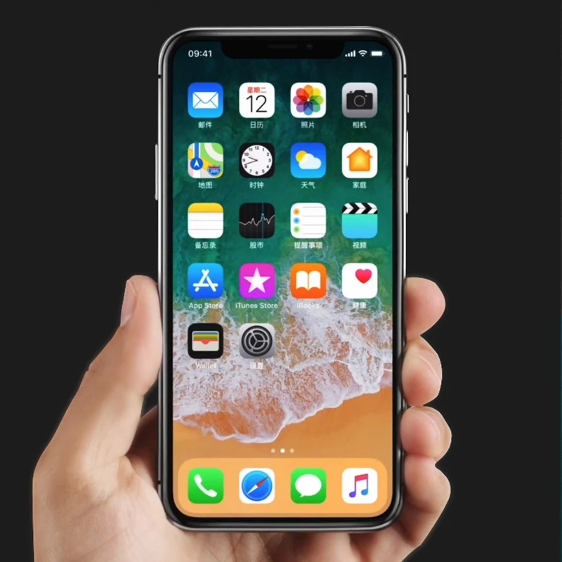 Закаленное стекло 5D с полным покрытием для iPhone XS MAX Защитная пленка экрана XR