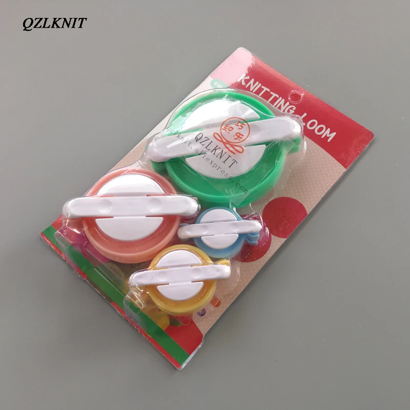 QZLKNIT 4 шт./компл. различные размеры Круглый Помпон производитель пушистых шаров