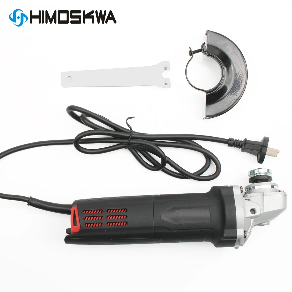 Высококачественная электрическая угловая шлифовальная машина HIMOSKWA 950 Вт 11000