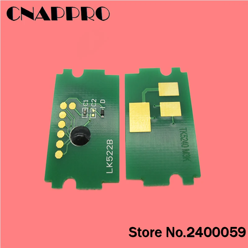 

1set/lot TK5222 TK-5222 toner reset chip for Kyocera Mita ECOSYS P5021cdn P5021cdw M5521cdn M5521cdw P5021 M5521 5021 5521 chips