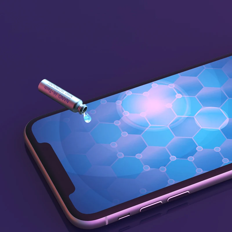 Жидкий экран протектор Чехлы SIKAI NANO Hi-tech для iPhone Samsung Универсальная невидимая
