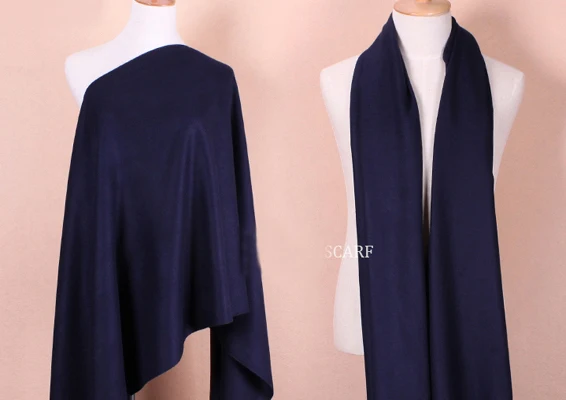 navyblue 20 ярких цветов, брендовые новые Бордовые женские модные кашемировые шарфы пашимина, толстые мягкие шарфы, теплая шаль 200x60 см 1211 - Цвет: navyblue