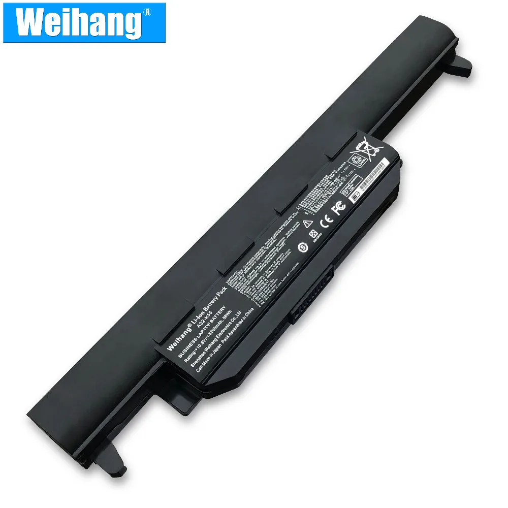 Аккумулятор Weihang 5200 мАч для ASUS X45 X45A X45C X45V X45U X55 X55A X55C X55U X55V X75 X75A X75VD U57 U57A U57V