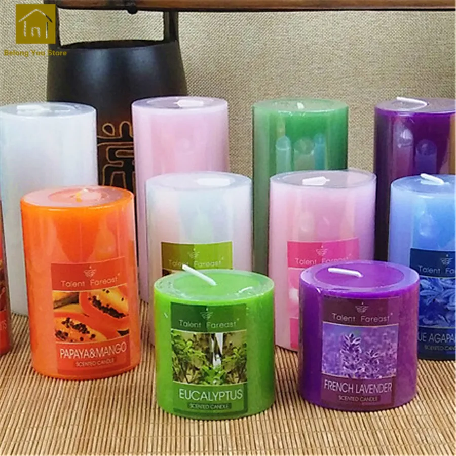 Декоративные свечи Mariage Bougies Et Chandelles Velas Парфюмерия день рождения для свадеб букеты ароматические свечи JKK090