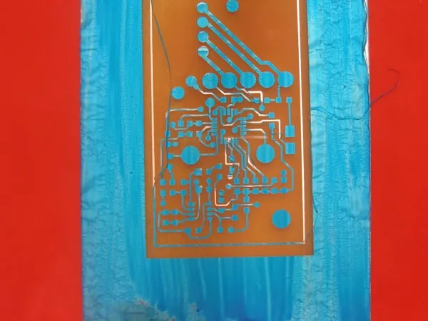 Photoresist анти-травление синие чернила краски для DIY PCB сухая пленка Замена 2 заказа 100 г