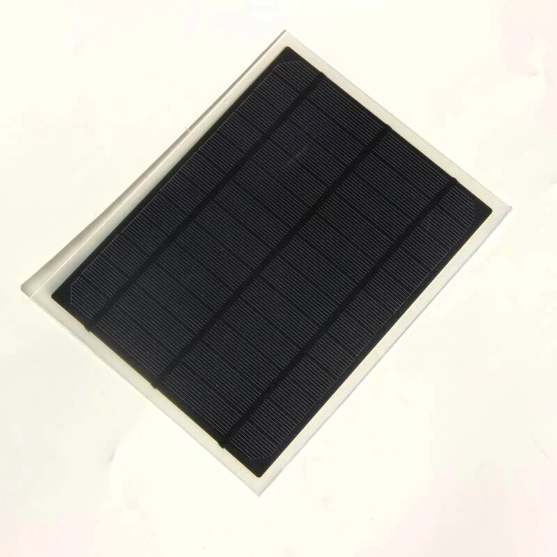 

BUHESHUI Monocrystalline 5W 6V Solar Panel For Solar Folding Charger/Bag / Backpack DIY Solar Panel Charger Wholesale 500pcs/lot