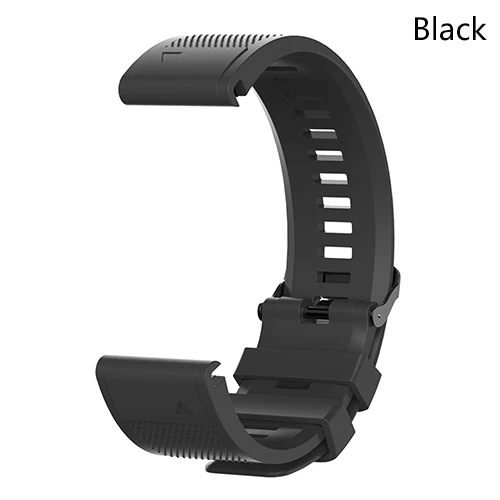 ECSEM силиконовый ремешок для Garmin Fenix 5 Аксессуары для часов браслеты для Forunner 935 сменный Браслет - Цвет: Black