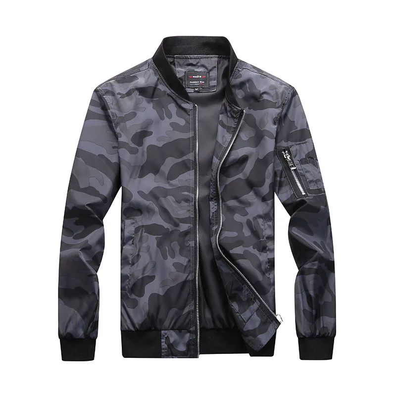 TUWILD Новые Большие размеры камуфляж мужская куртка 7XL мужской молодежной армия