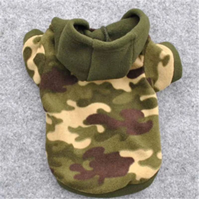 Модная Чихуахуа Одежда для собак свитер пальто флисовая Собака Толстовки