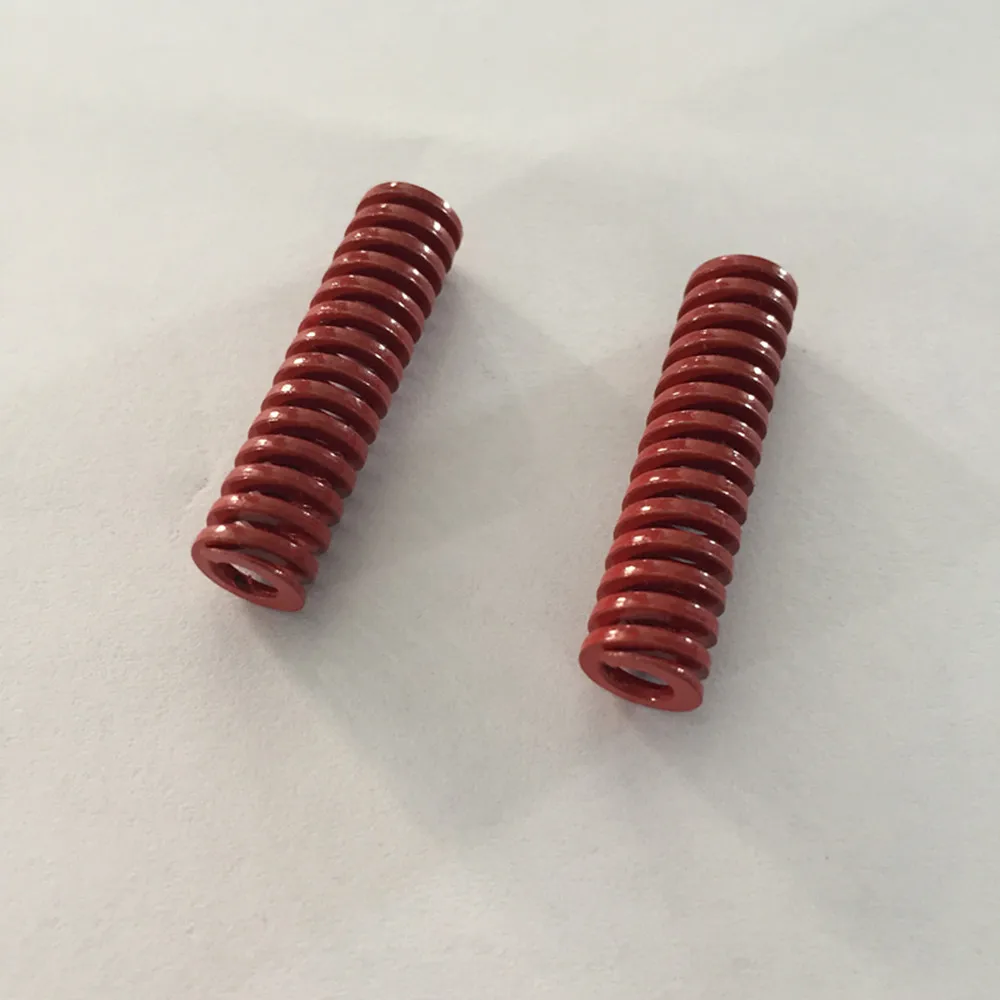 2 шт. Красная пружина для сжатия под давлением 14x7x20/30/45/50/60/75/85/90/100 мм|Детали