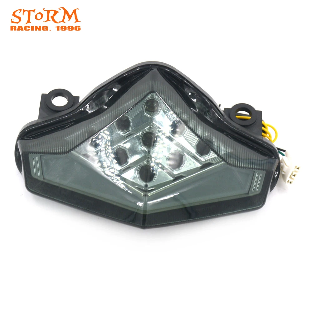 

Мотоцикл черный Задний фонарь тормозной интегрированный светодиодный задний фонарь для KAWASAKI ER6N ER-6N ER 6N ER6F ER-6F ER 6F 2012 2013 2014