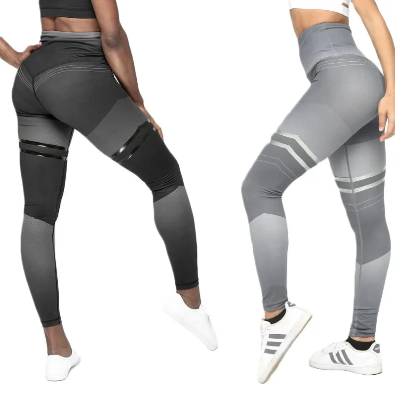 Для женщин штаны для йоги пуш-ап бедер фитнес спортивный тренировки спортивные