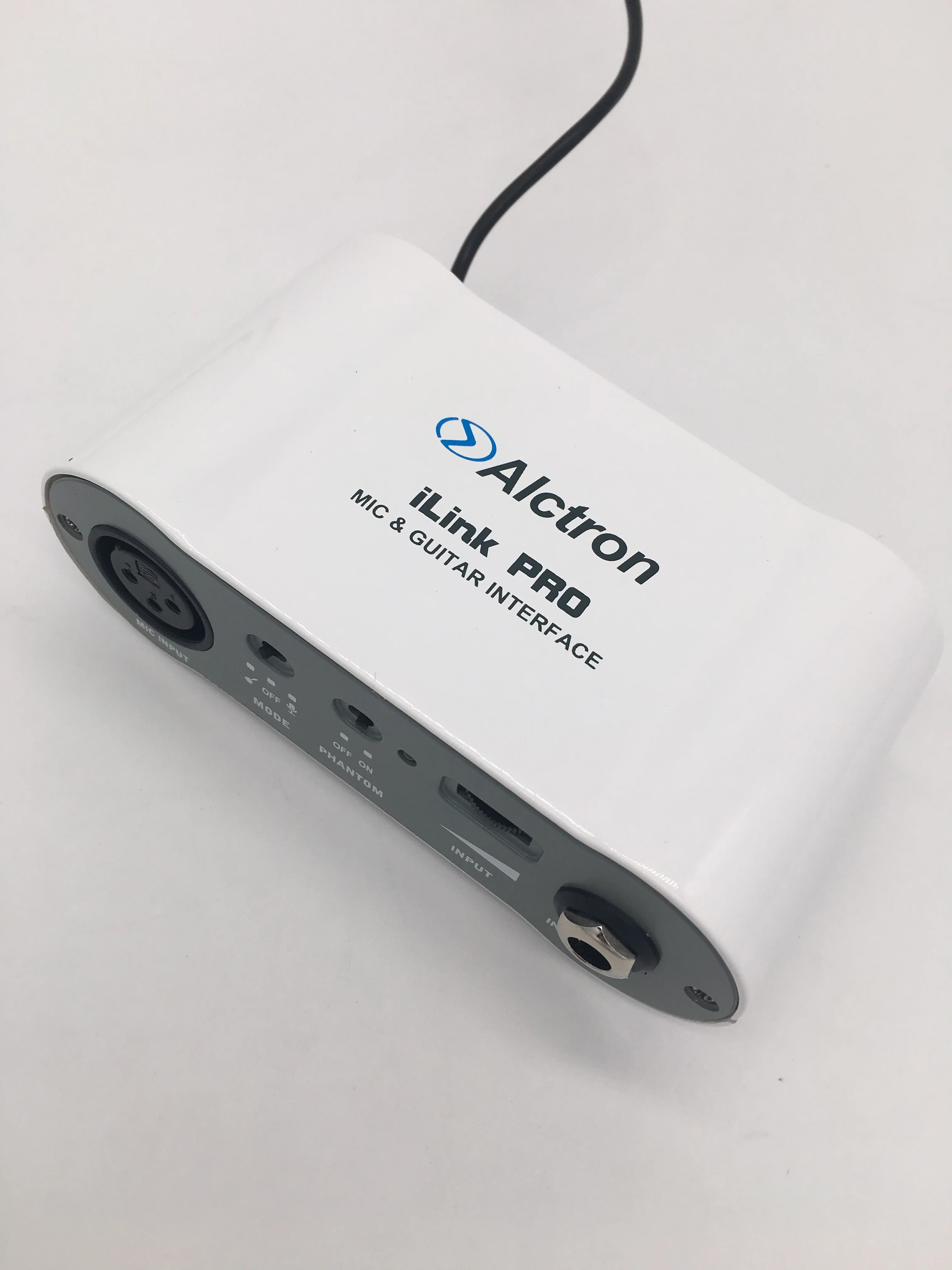 Alctron iLink PRO смартфон планшет аудио интерфейс микрофон и конвертер для гитары