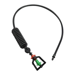 Сельское хозяйство висит спрей 360 градусов вращающийся запотевание сопло теплицы разбрызгиватель орошения с анти-капельного устройства 1 комплект