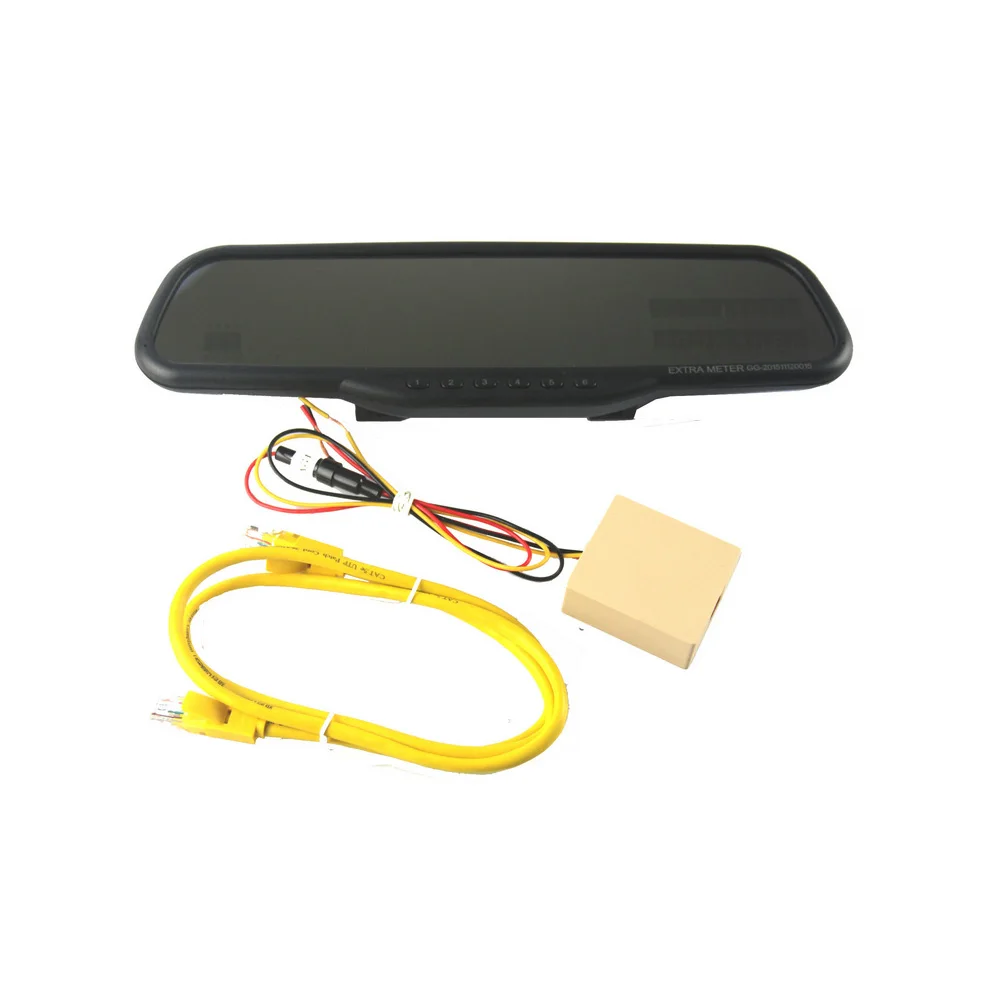 Низкая стоимость зеркало таксометра 2x светодиодный Дисплей такси метр