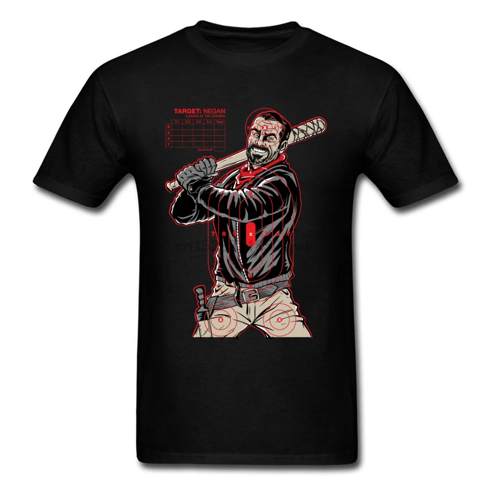 Футболки Target Negan Shoot идеальные повседневные мужские футболки для тренировок