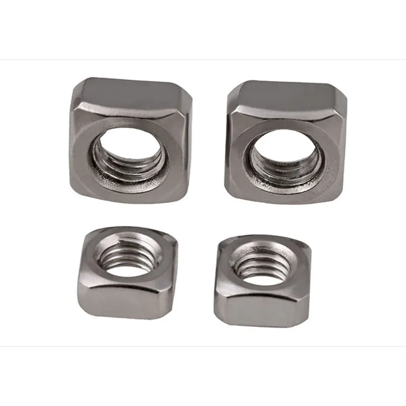 

Stainless Steel Square Nut Square Nut Nut Square Nut M3 M4 M5 M6 M8 M10 20 Pcs