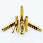 Твердая латунь, медь, M2 M2, 5 M3 M4 Шестигранная стойка, шестигранная стойка M-F F-F, штекер-гнездо, прокладка для печатной платы, материнской платы