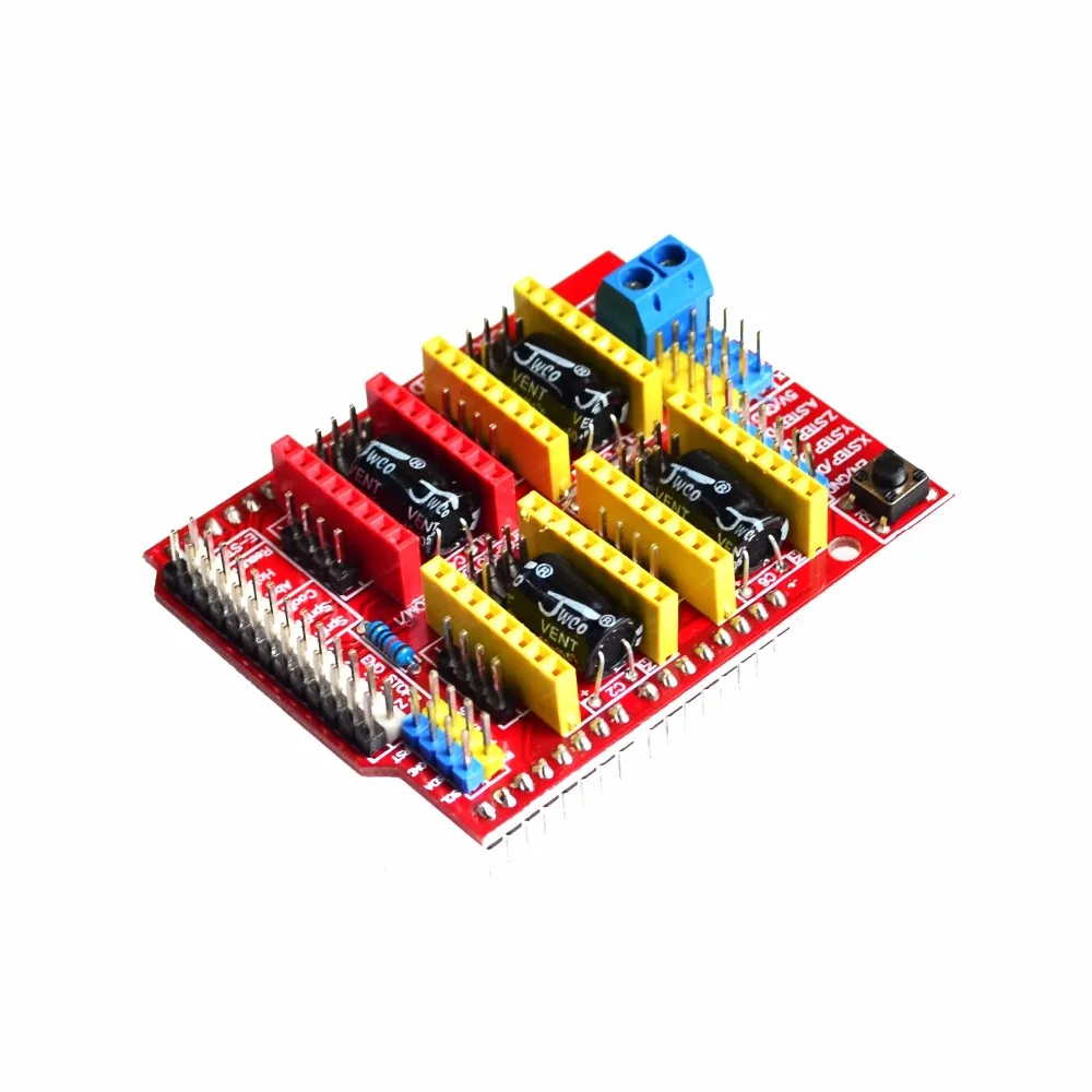 Новый A4988 плата привода CNC щит V3 гравировальный станок Плата расширения для 3D