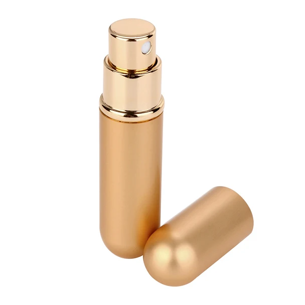 Gold Духи контейнер косметика флакон для духов атомайзер парфюм vaporizador 6 мл многоразового флакон духов recipiente мини Портативный Путешествия многоразового Духи recargable форсунки Бутылка духи женские контейнеры - Цвет: Gold