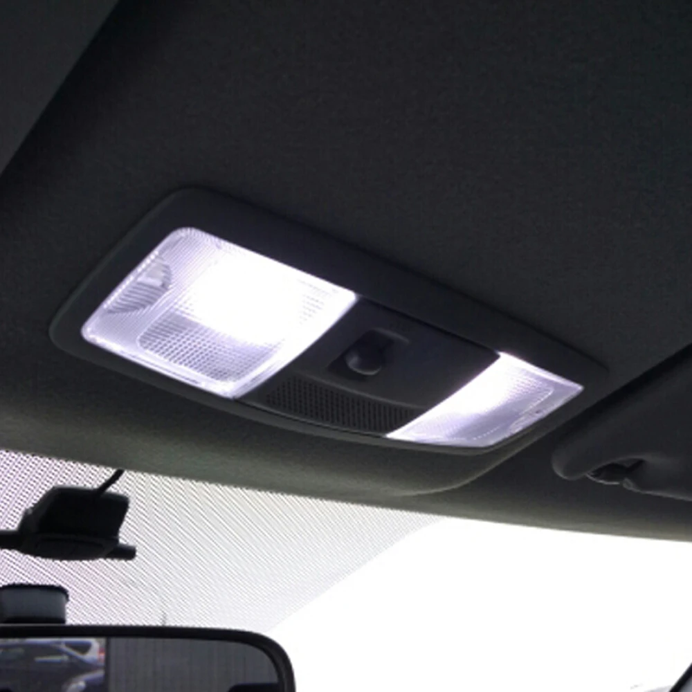 Белые светодиодные лампы для чтения высокой яркости 4 шт. купольная лампа Mitsubishi ASX