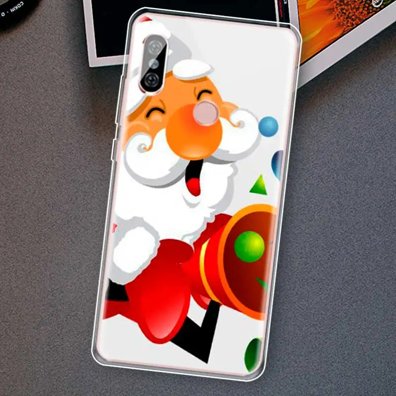 DREAMFOX N004 Рождество Мягкий ТПУ силиконовый чехол для Xiaomi Redmi Note 3 4 5 плюс S 4A 4X 5A Pro