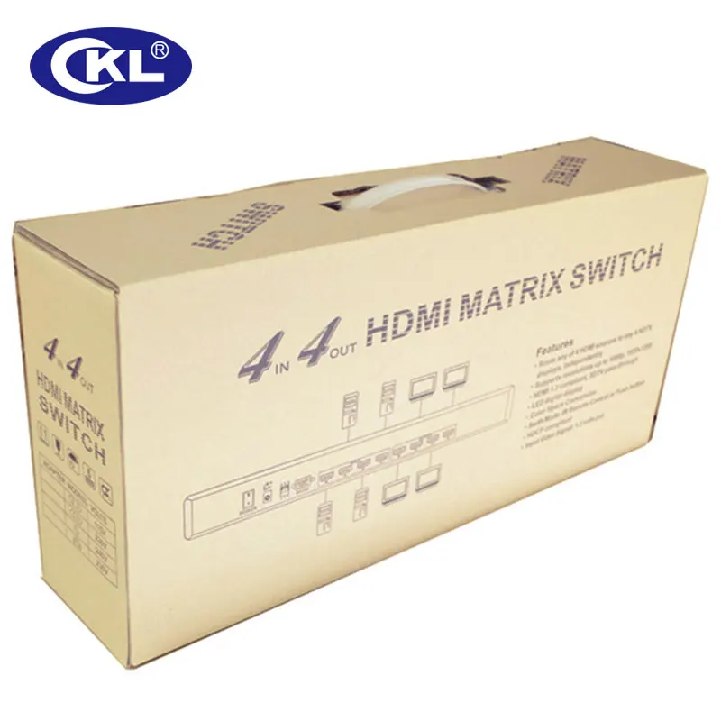 Матричный коммутатор CKL 4 в выхода HDMI сплиттер с поддержкой 1 3D 1080P для PS3 PS4 Xbox 360 ПК
