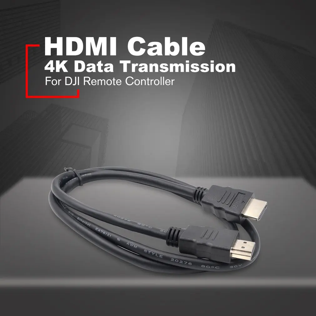 Мини HDMI кабель для DJI Дрон пульт дистанционного управления с экраном 4 K передачи данных в реальном времени высокий преобразователь скорости адаптер для ТВ