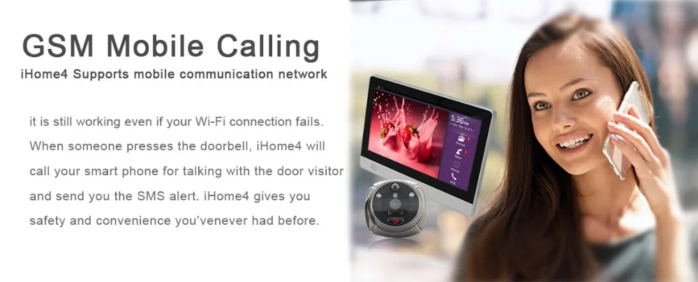 (1 комплект) новейший Wi Fi/беспроводной дверной глазок с камерой 7 дюймовый ЖК