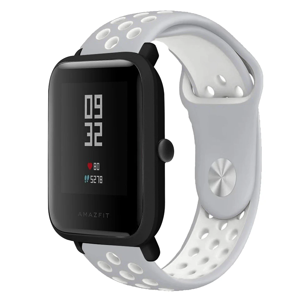 Ремешок заменяет ремешки для часов Amazfit Youth силиконовые ремешки для Xiaomi Huami Bip BIT PACE Lite Молодежные умные часы браслет на запястье